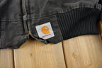 Vintage 1980s Carhartt Sun Faded Santa Fe Work Jacket