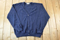 Vintage 1990s Arnold Palmer Knit Perfect Mild Distress Cardigan Sweater Made In USA