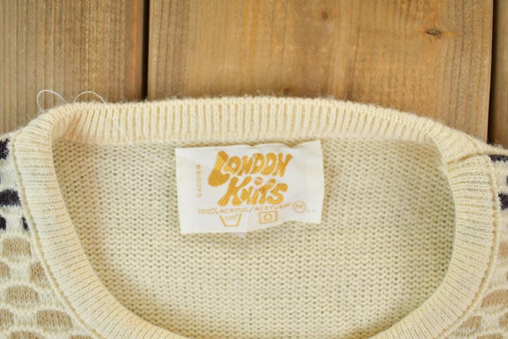 Vintage 1970s London Knits Knit Crewneck Sweater
