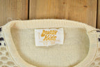Vintage 1970s London Knits Knit Crewneck Sweater