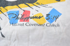 Vintage 1990s Hillcrest Covenant Church On Your mark Souvenir T-Shirt