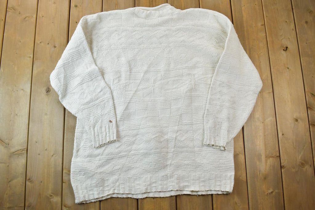 Vintage 1990s Cherokee Knit Crewneck Sweater