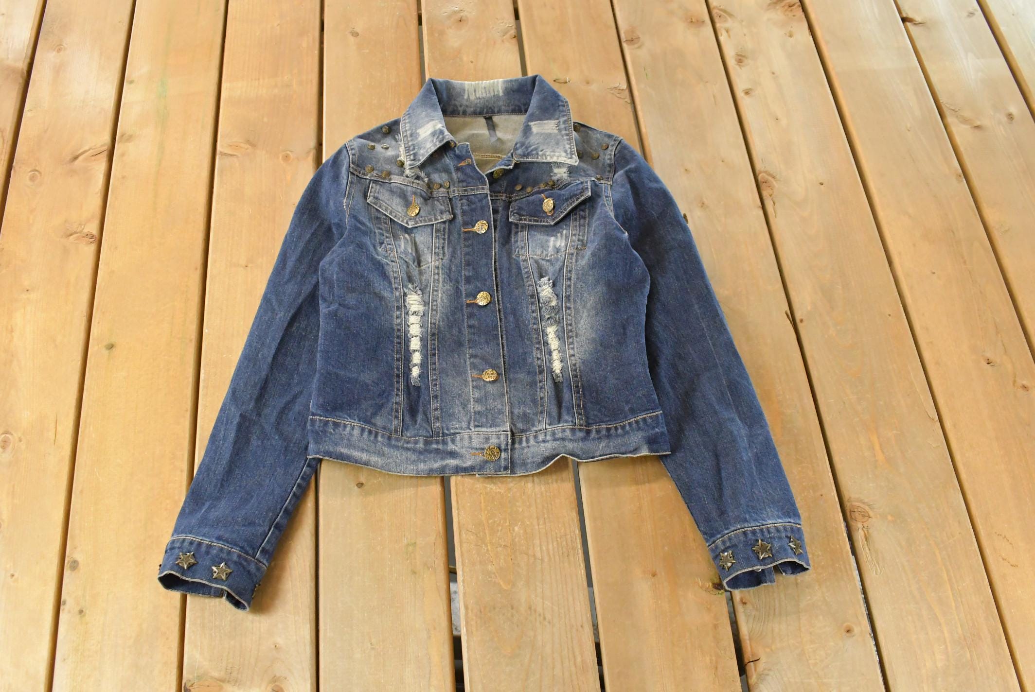 Vintage Y2K Jeanswear Denim Trucker Jean Jacket Women's Small