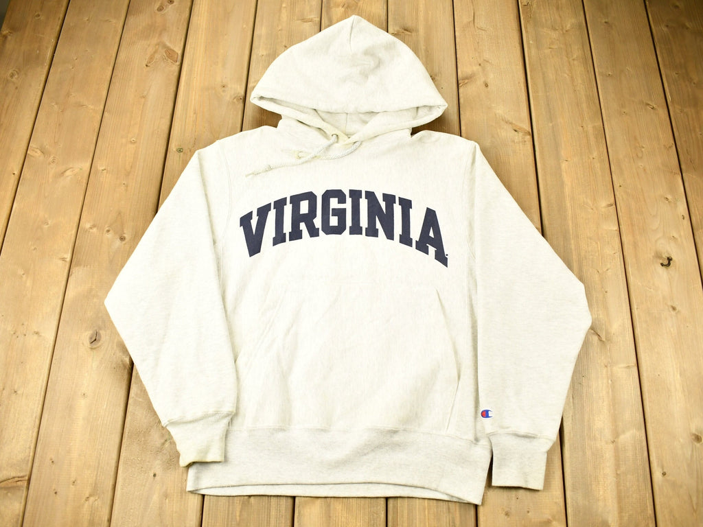 Vintage 1990s University of Virginia State Collegiate Champion Reverse Weave Hoodie