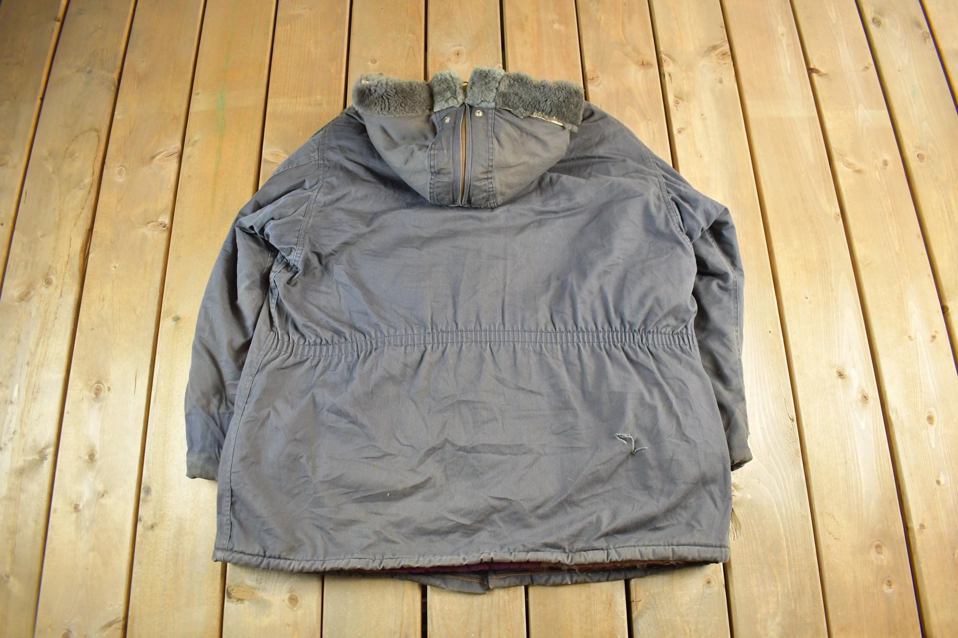 Vintage 1940s Lake O Woods Military Outdoors Jacket Men's XL