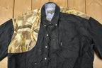 Vintage 1990s Roper Range Gear Wetlands Camo Button Up Shirt