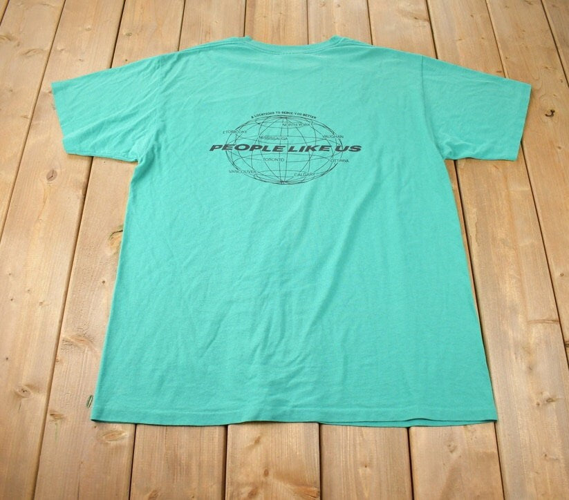 Vintage 1990s PLUS People Like Us Single Stitch Graphic T Shirt