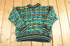 Vintage 1990s Coogi Australia Wool Knit Crewneck Sweater Women's M /
