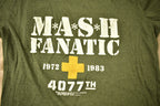 Vintage 1983 M*A*S*H Fanatic TV Promo Ringer T-shirt