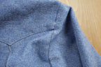 Vintage 1990s Fenton Western Style Denim Snap Button Shirt