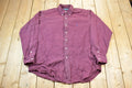 Vintage 1990s Ralph Lauren Blake Small Pony Red Button Up Shirt Size L