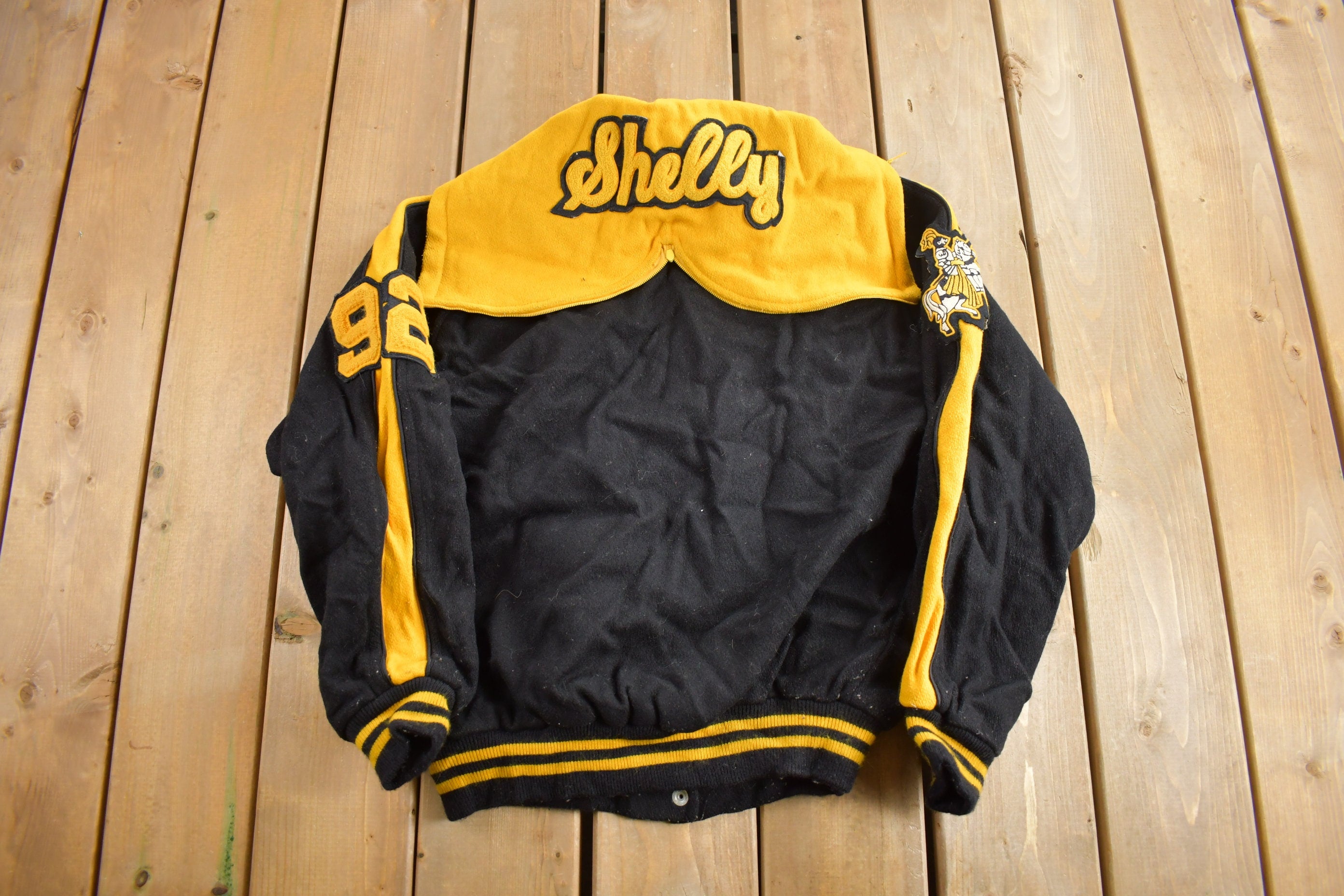 Vintage 1992 HH Wool Varsity Jacket