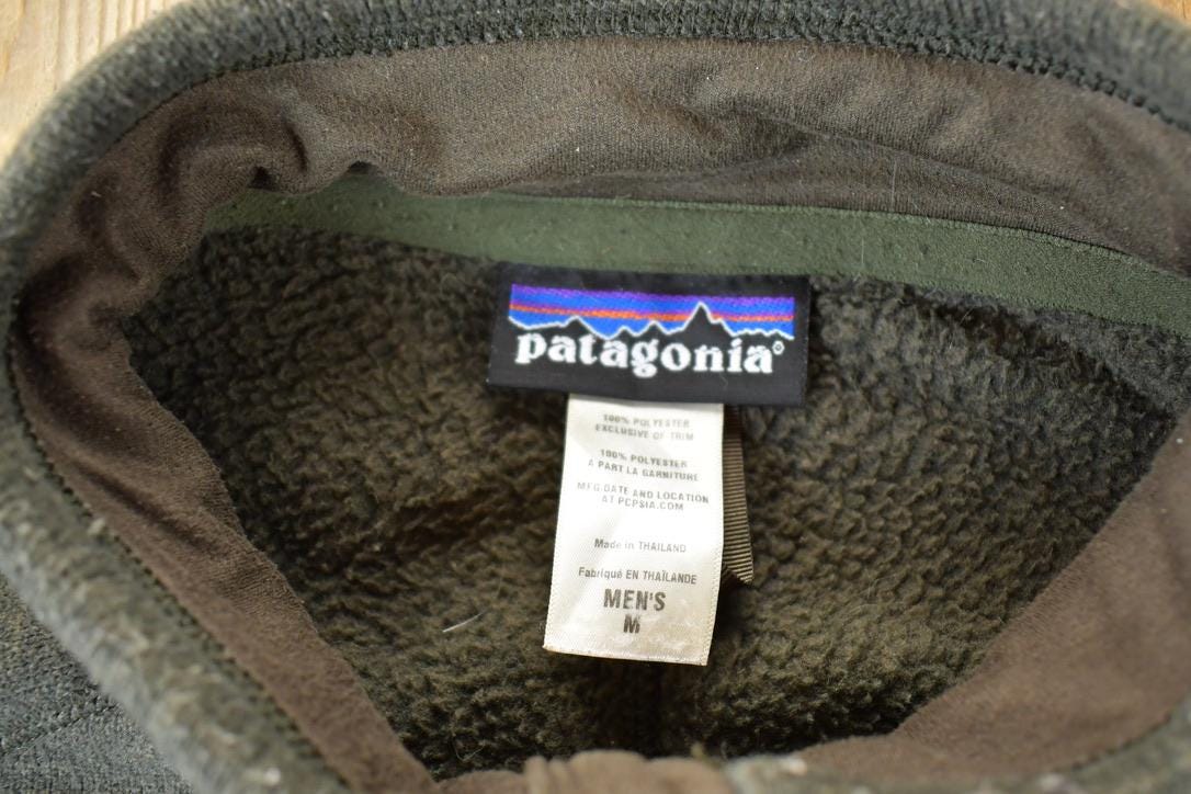 Vintage 1990s Patagonia Fleece Outdoorsman Sweater