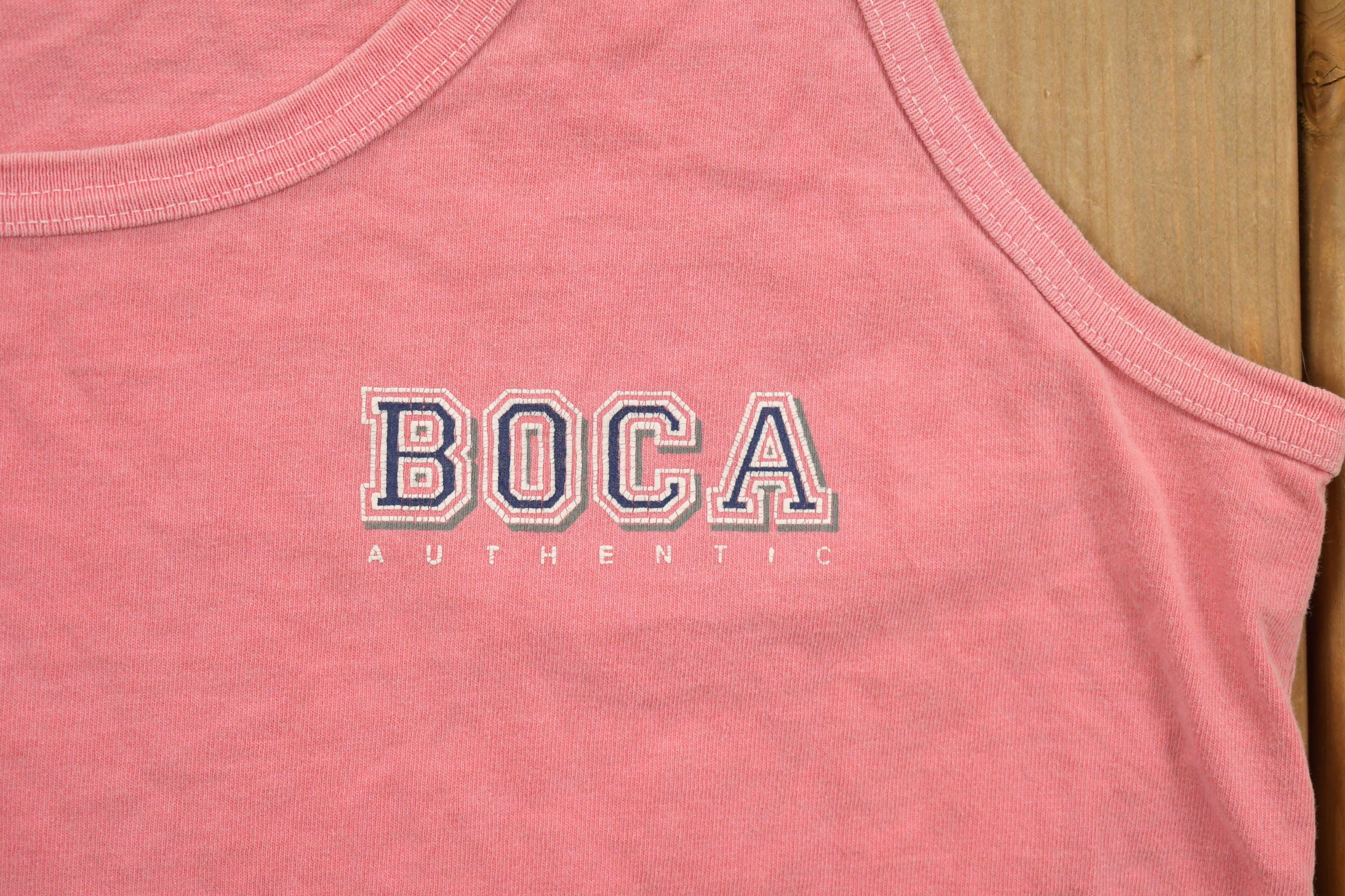 Vintage 1990s BOCA Authentic Printed Tank Top