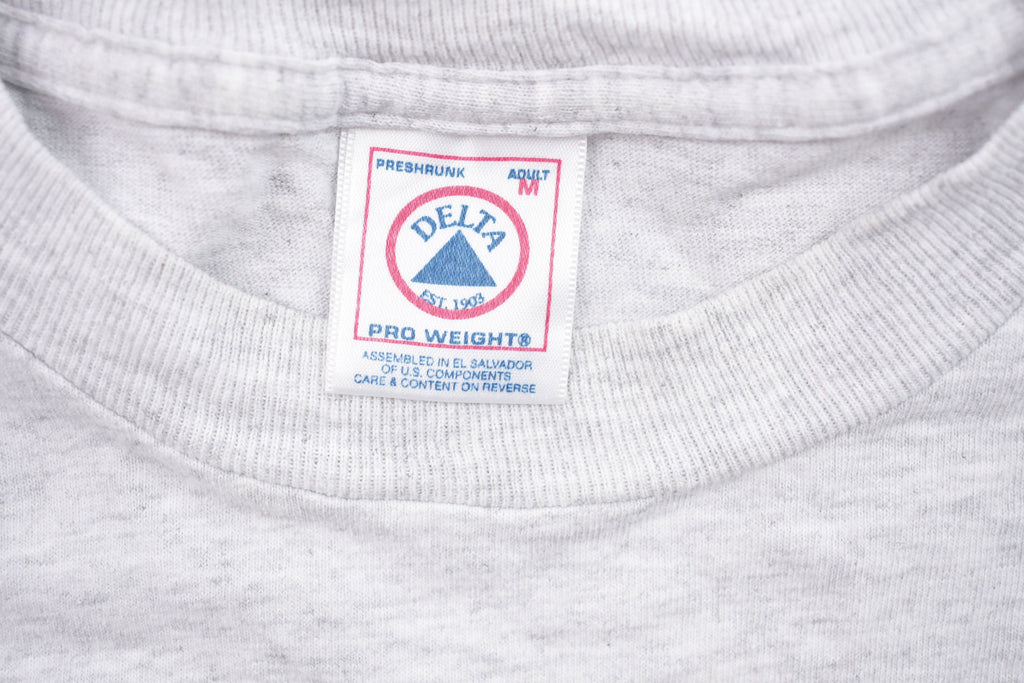 Vintage 1990s Overseas Adventure Travel Graphic T-Shirt