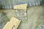 Vintage 90's Greenbay Packers NFL Game Day Distressed Jean Jacket