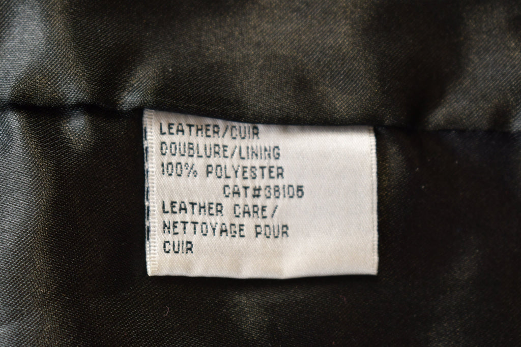 Vintage 1990s Leather Womens Jacket