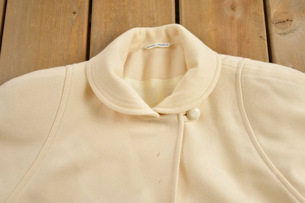Vintage 1990s Marie France Wool Women's Jacket