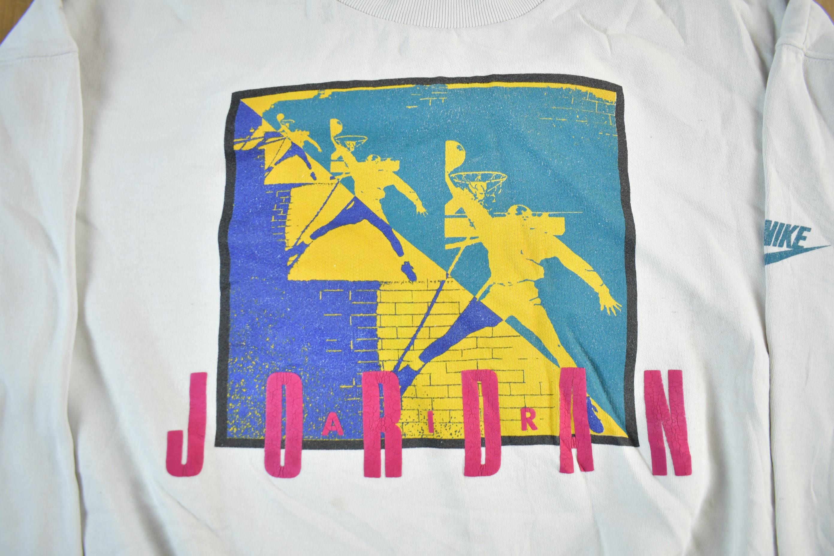 Vintage 1990s Nike Michael Jordan Crewneck Sweatshirt Men's Large