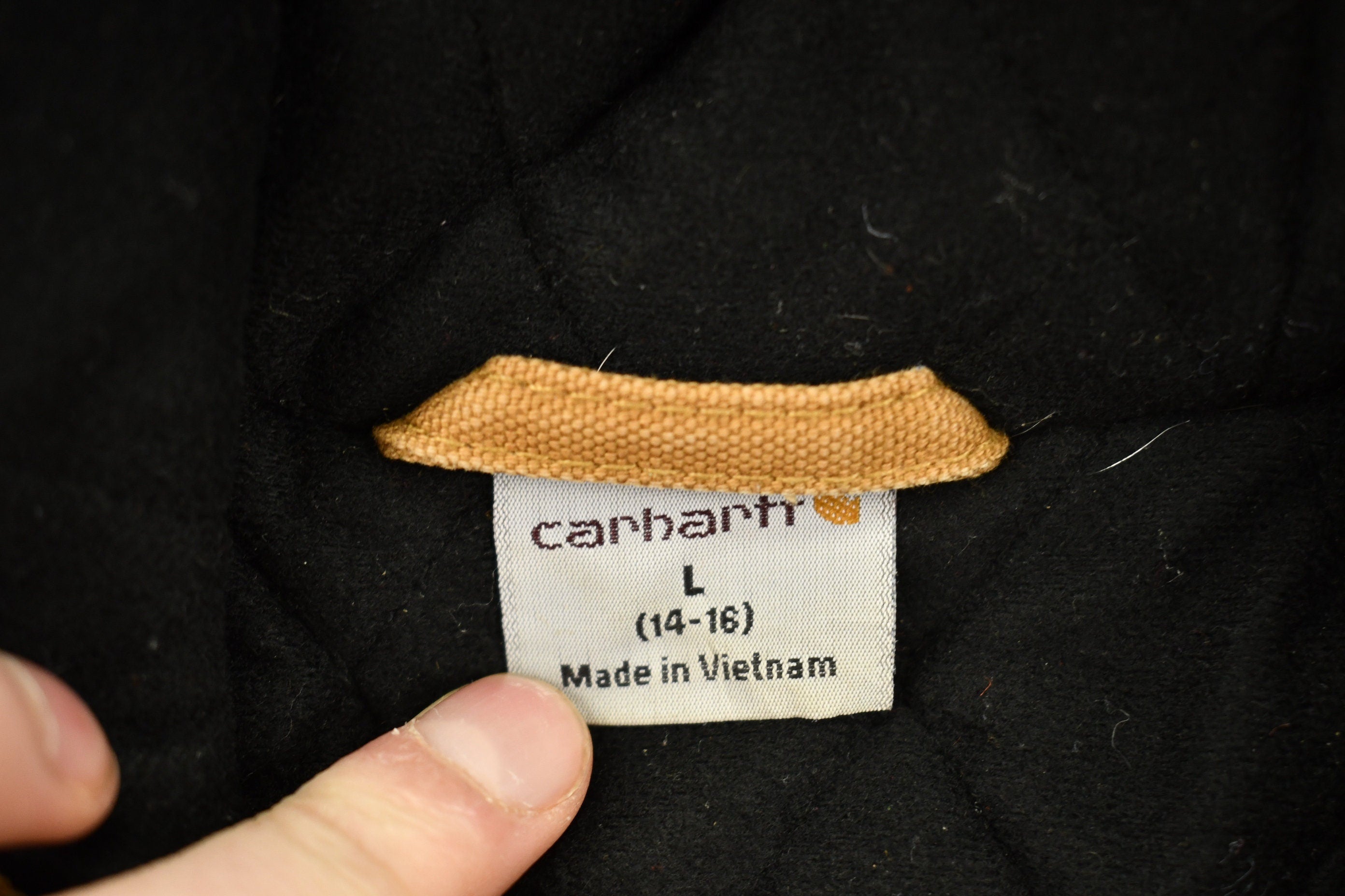 Vintage 2000s Kids Carhartt Hooded Jacket