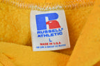 Vintage 1990s Russel Athletic Yellow Hoodie