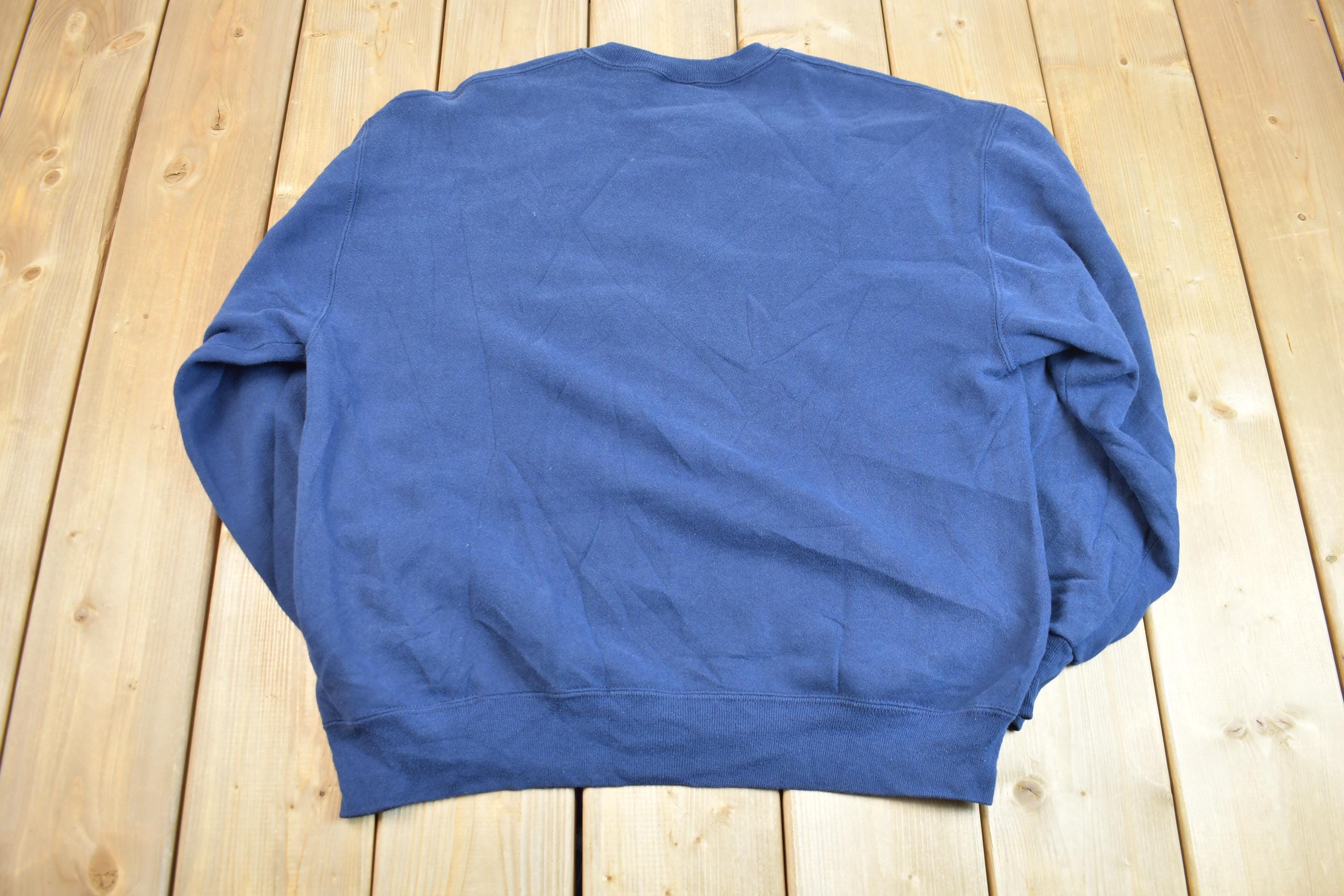 Vintage 1990s Russel Athletic Embroidered crewneck sweater