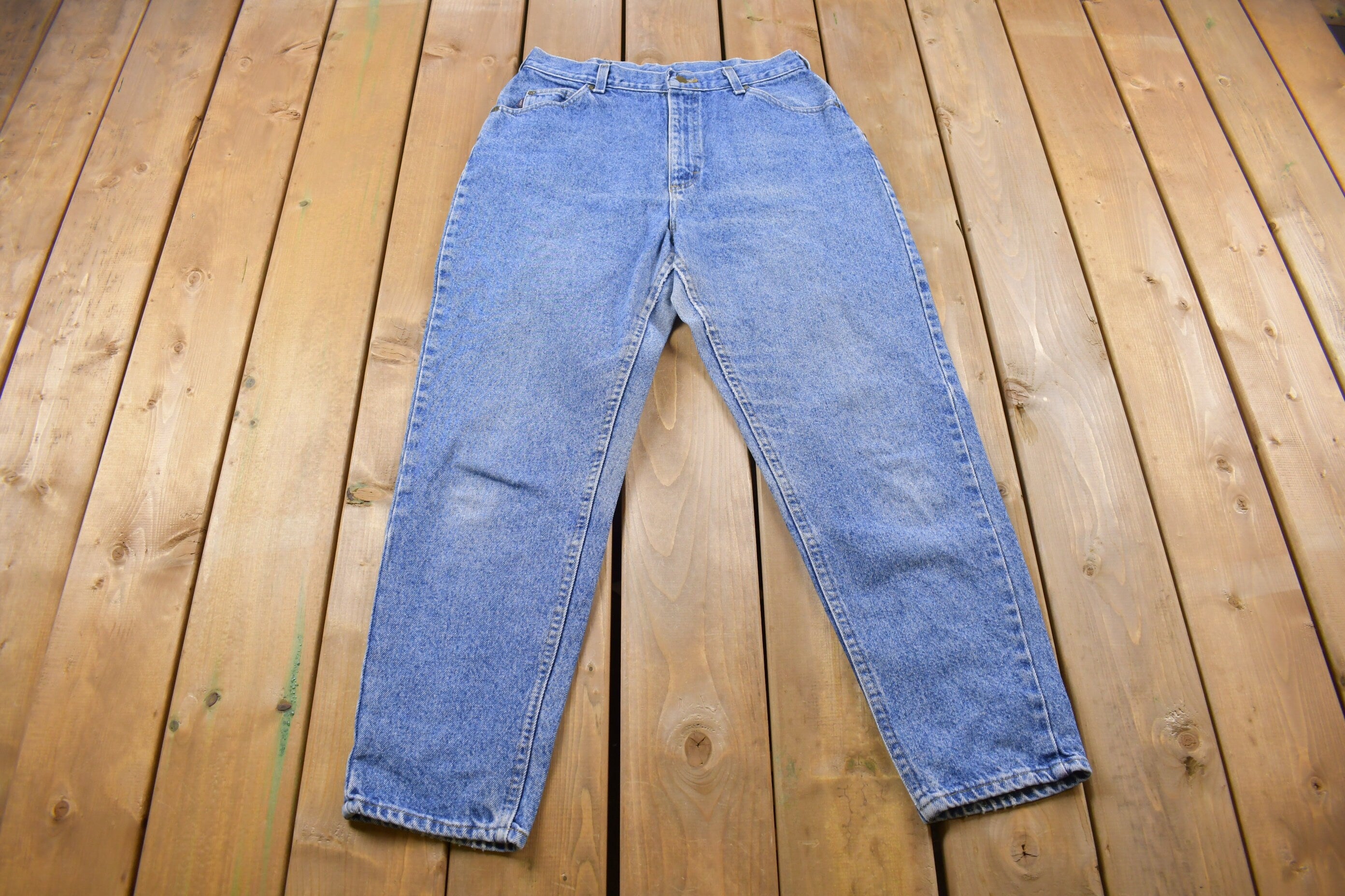 Vintage 1980's Rider's Tapered Blue Jeans 30 x 28
