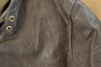 Vintage 1970s AMF Harley Davidson Leather Cafe Racer Jacket Men's Large