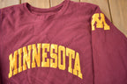 Vintage Y2K University of Minnesota Collegiate Champion Reverse Weave Crewneck