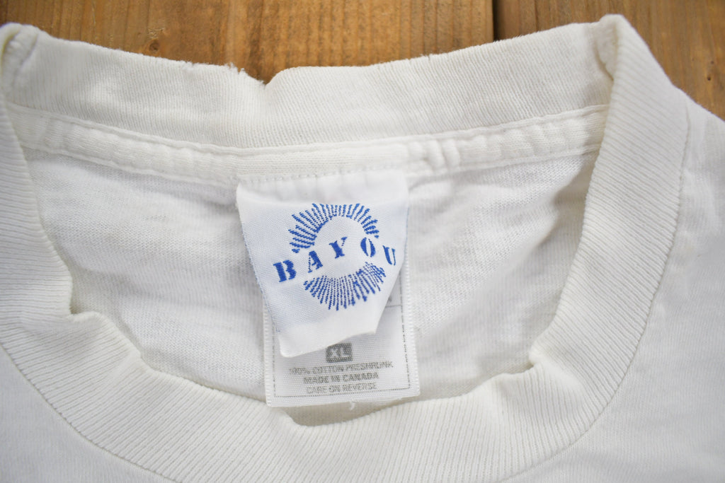 Vintage 1990s Blue Bayou Gardening Graphic T-Shirt
