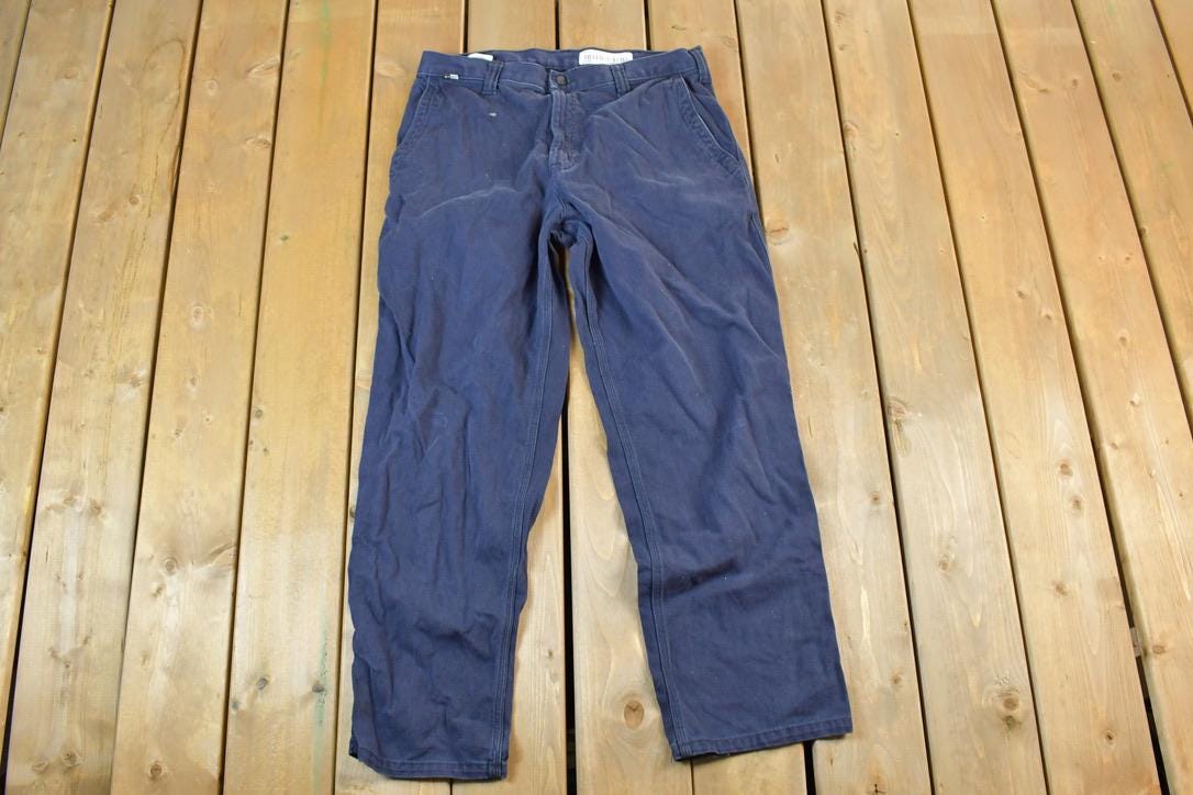 Vintage 1990s Carhartt FR ARC 2 Flame Resistant Work Pants Size 34 x 32
