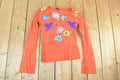 Women Vintage Vigoss Y2K Embroidered Flower T-Shirt