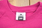 Vintage 1980s Lee Heart Graphic Raglan Crewneck Sweatshirt