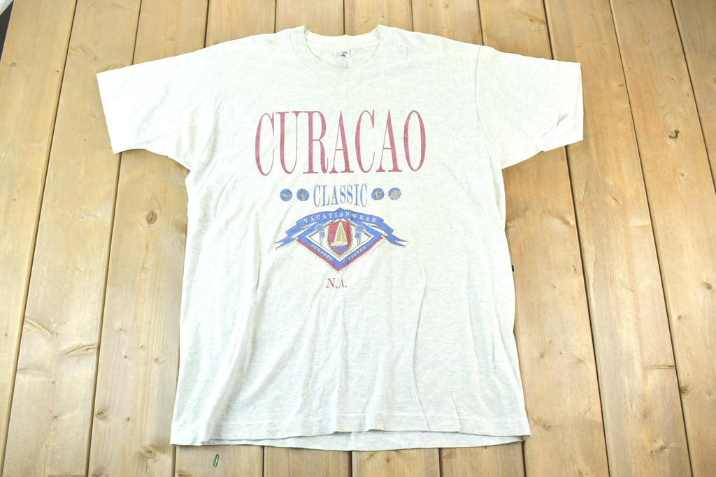 Vintage 1990s Curacao Single Stitch T-Shirt