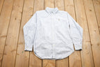 Vintage 1990s Polo Ralph Lauren Vertical Striped Button Up Shirt