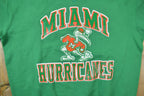 Vintage 1990s University of Miami Hurricanes Collegiate Crewneck