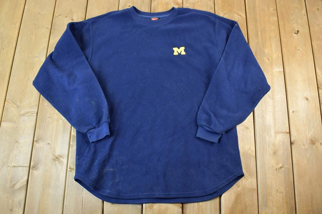 Vintage 1990s Nike Michigan University Fleece Sweater