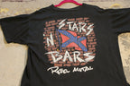 Vintage 1990s Stars N Bars Rebel Metal Graphic T Shirt
