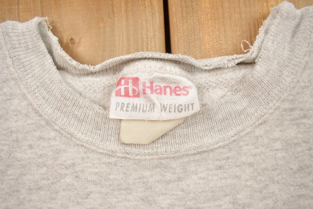 Vintage 1990s Hanes Blank Crewneck Sweatshirt