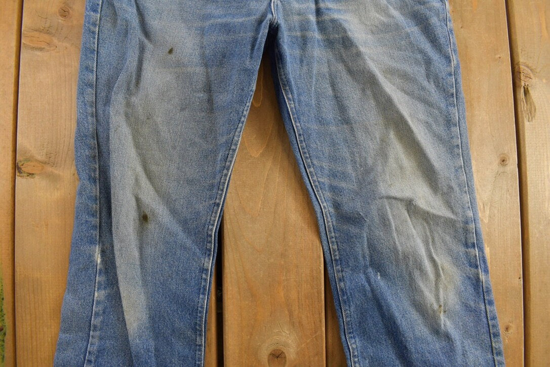 Vintage 1980s LEE Blue Jeans Size 34 x 30