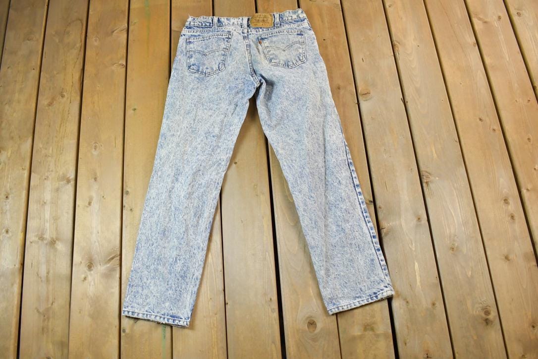 Vintage 1990s Levi Strauss Orange Tab 506 Denim Jeans Size