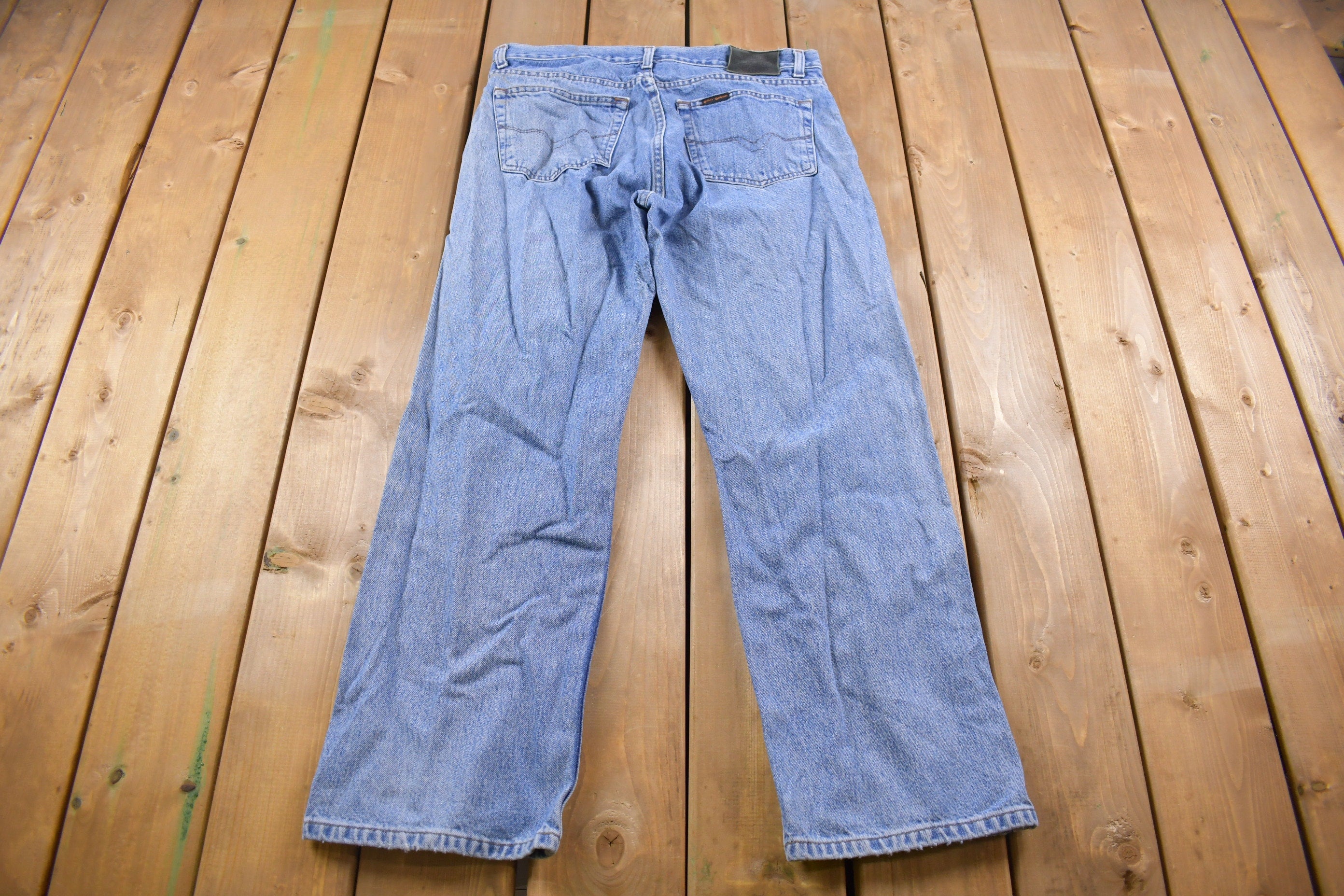 Vintage 1990's Harley Davidson Blue Jeans 36 x 29