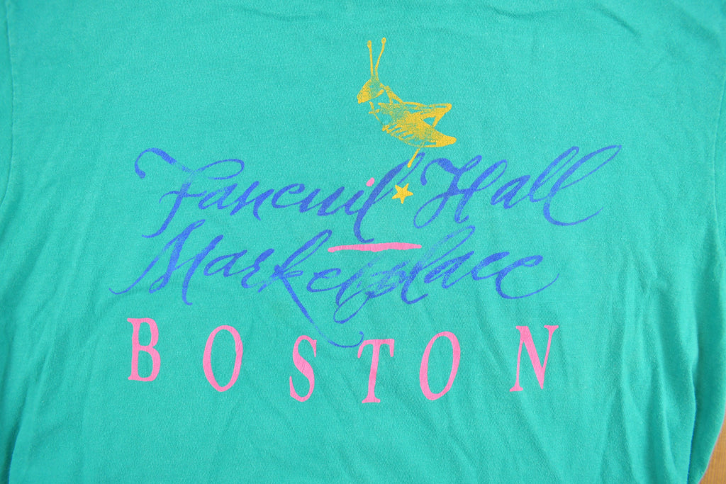 Vintage 1980s Boston Graphic T-Shirt