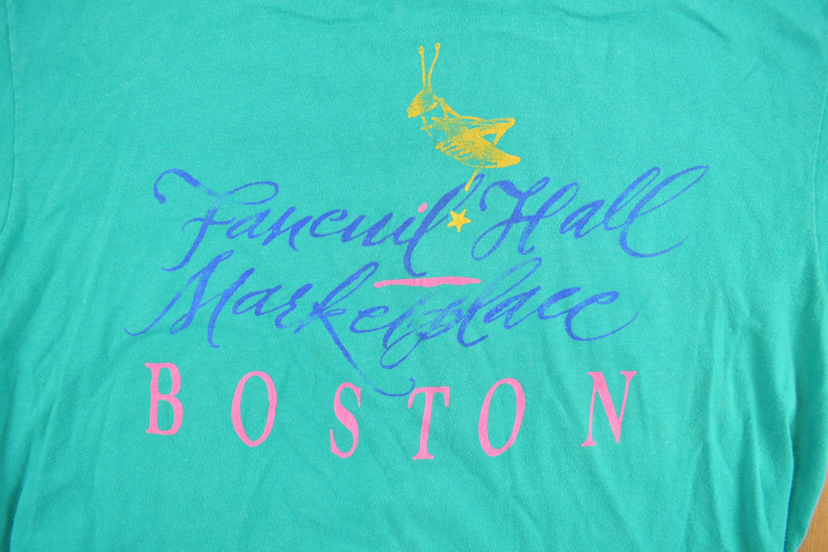 Vintage 1980s Boston Graphic T-Shirt