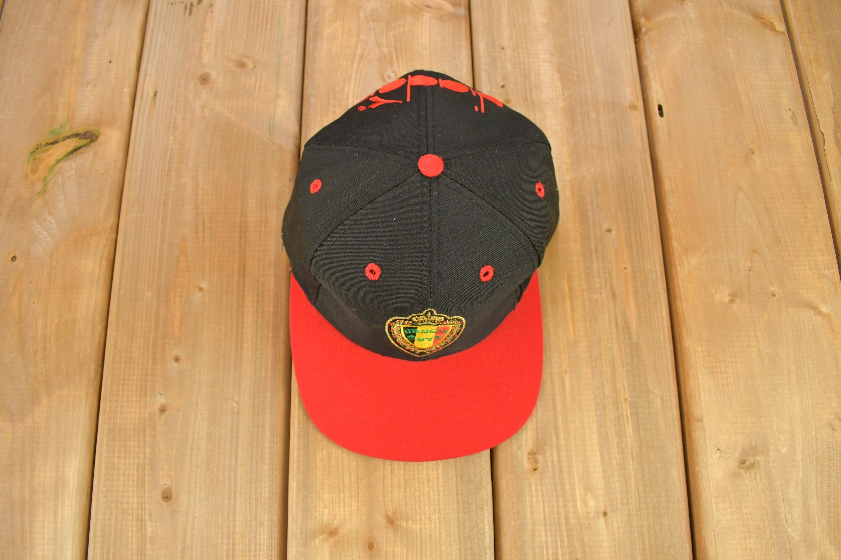 Vintage 1990s Diadora Two Tone Snap Back Hat