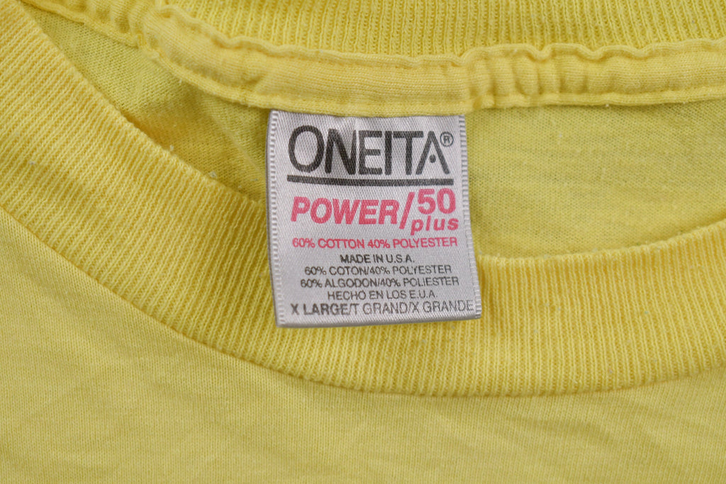 Vintage 1990s DVC Pocket Graphic T-Shirt  Streetwear  Retro Style  Single Stitch  Made In USA  90s Graphic Tee