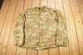 Vintage Military Camouflaged Button Up Shirt