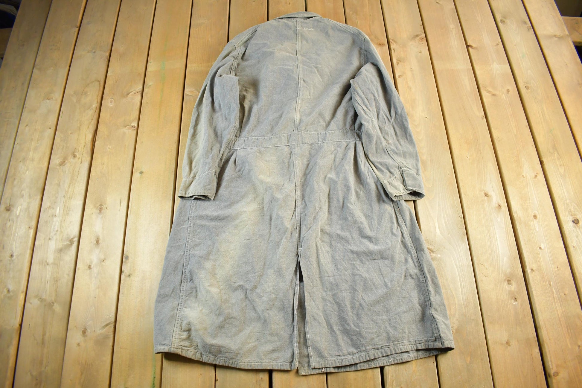 Vintage 1940s 3 Pocket Shop Coat Men's XL