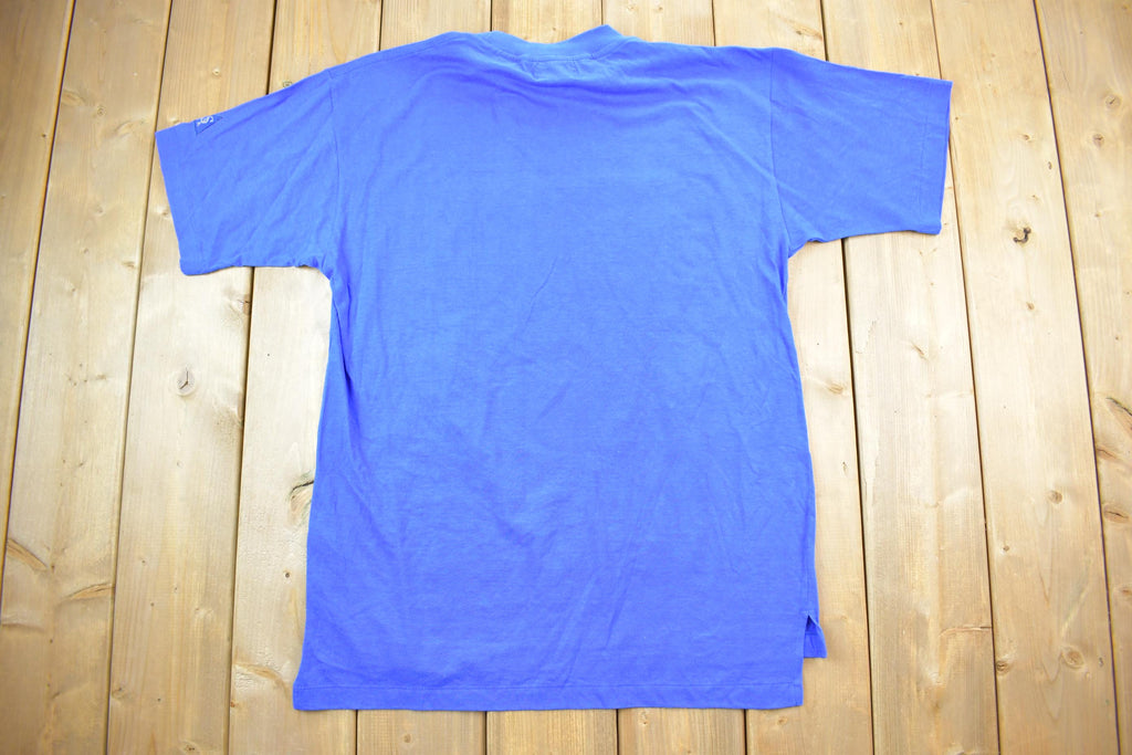 Vintage 1990s Winnipeg Blue Bombers CFL Softwear Graphic T-Shirt