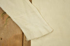 Vintage 1990s Blank White Slim Fit Sweater